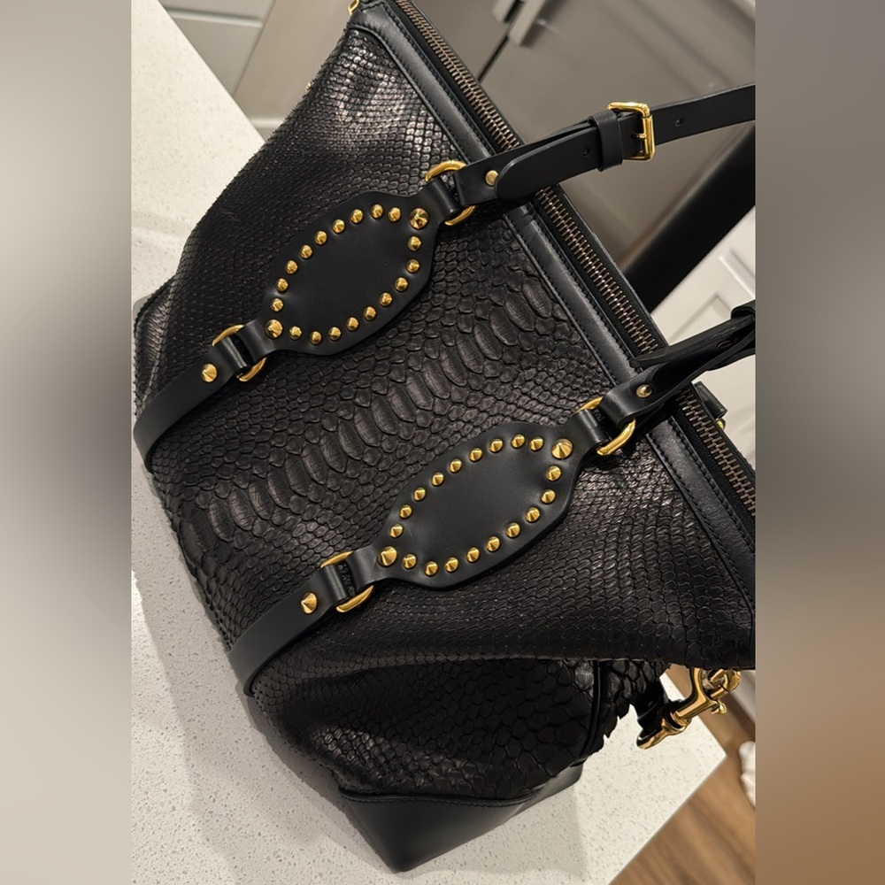 Gucci Python Patti Tote - image 1